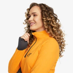 Trekker Fleece Women Radiant Yellow -KIN Clothing Style Shop 008ea095 b9da 4368 8eff 6715a1406e01
