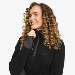Trekker Fleece Women Jetblack -KIN Clothing Style Shop 03e002df 7e33 4d62 9953 1b34df37db70