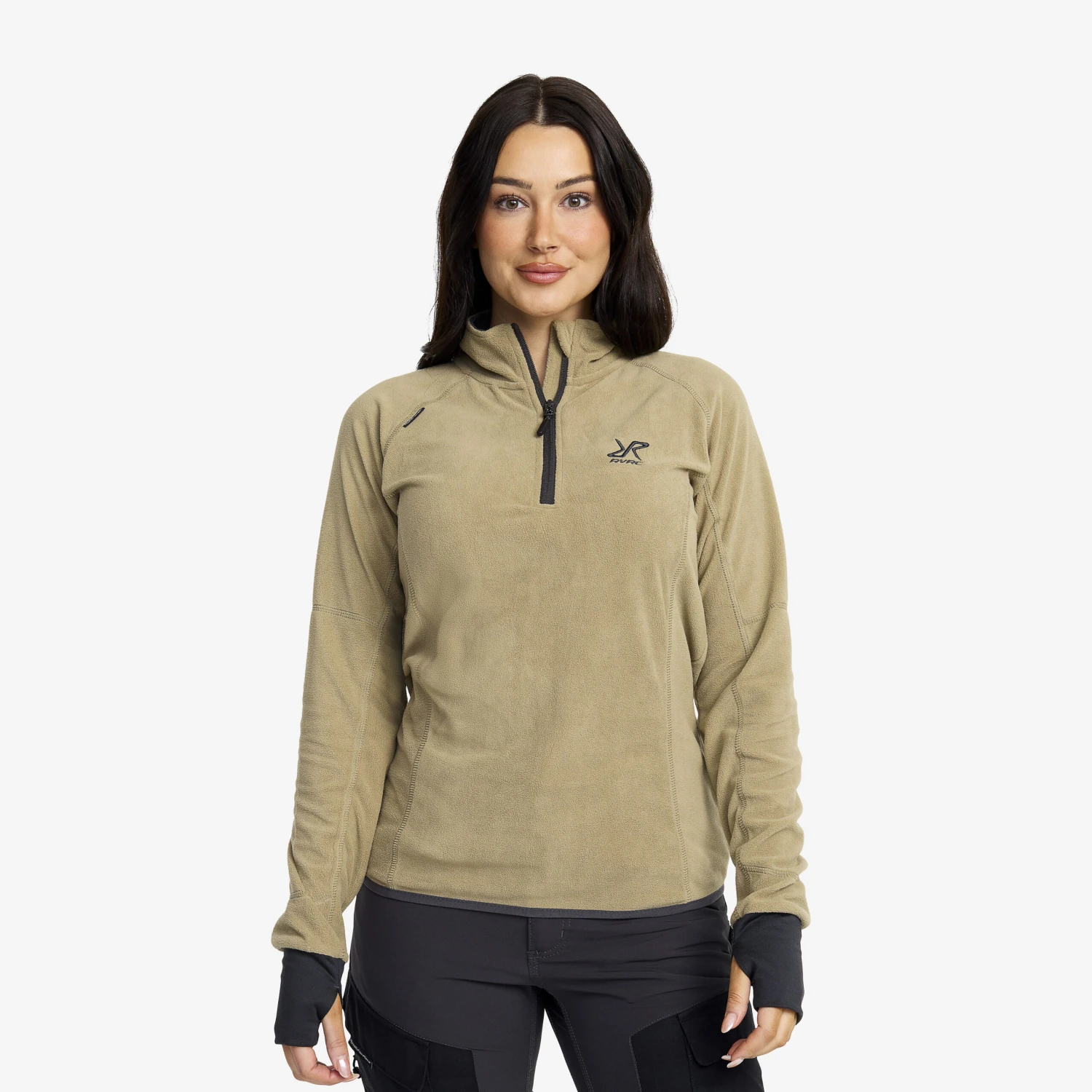 Trekker Fleece Women Khaki 3 Trekker Fleece Women Khaki