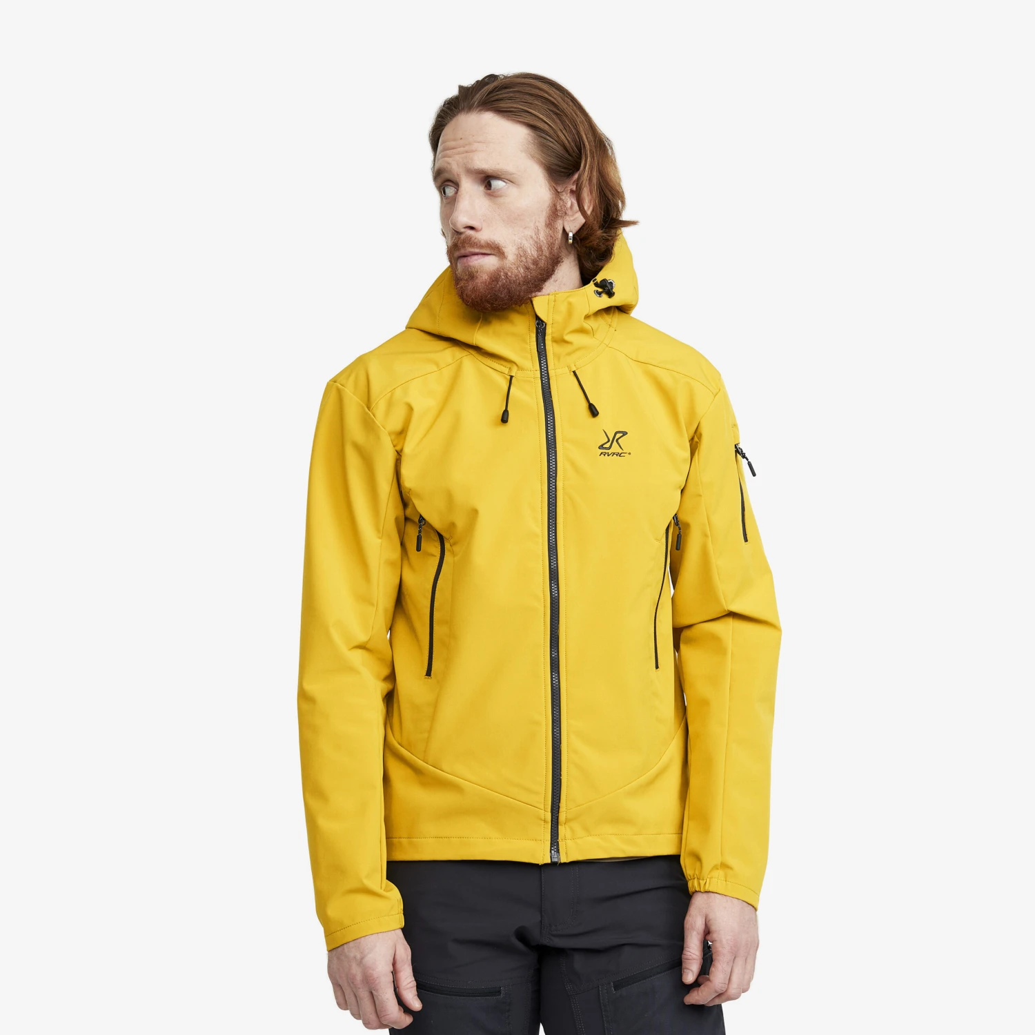Reckon Softshell Jacket Men Lemon Curry 3 Reckon Softshell Jacket Men Lemon Curry