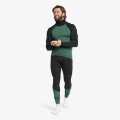 Sneaky Balaclava Base Layer Set Men Sage Green