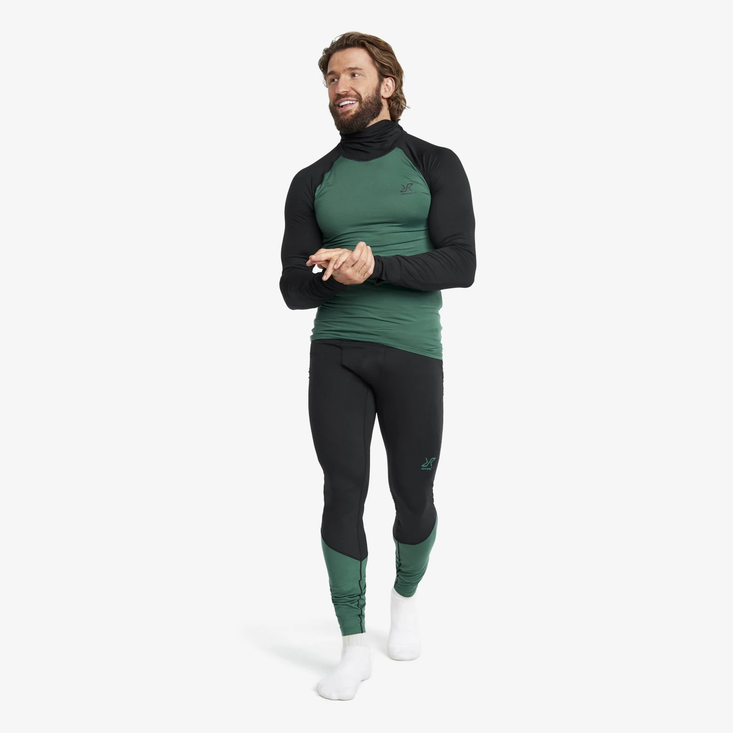 Sneaky Balaclava Base Layer Set Men Sage Green 3 Sneaky Balaclava Base Layer Set Men Sage Green