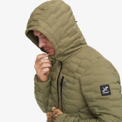 Flex Down Jacket Men Burnt Olive -KIN Clothing Style Shop 19dabd39 3e95 4187 863e 5beb6fdd2d10