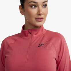Prep Half-zip Top Women Holly Berry -KIN Clothing Style Shop 1d473942 61a0 4437 9bef 6f225f91c803