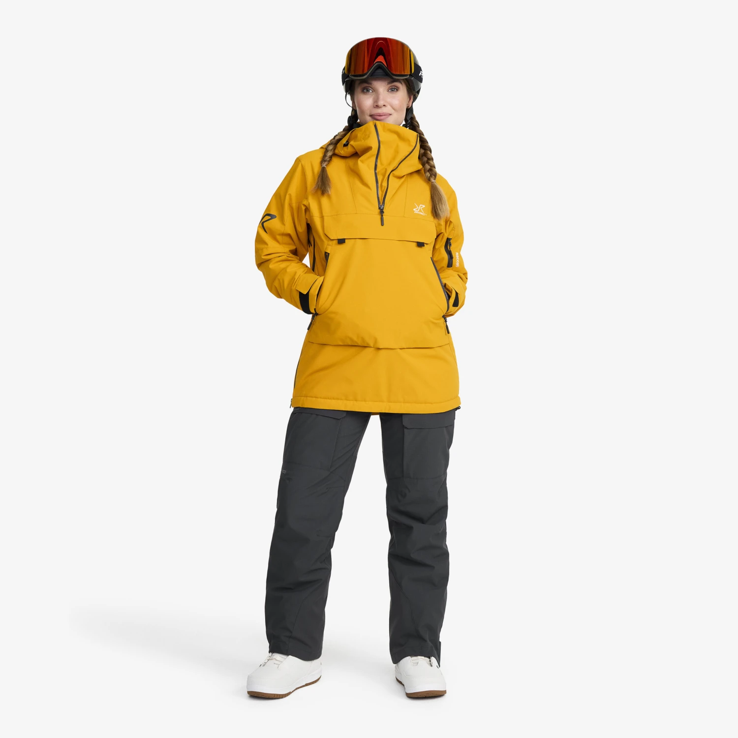 Halo 2L Insulated Ski Anorak Women Golden Yellow 4 Halo 2L Insulated Ski Anorak Women Golden Yellow - Image 2