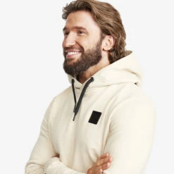 Lounge Logo Hoodie Men Oatmeal -KIN Clothing Style Shop 2184c8dd 3bbd 4cb1 8e6d 3f9ea965dbbe