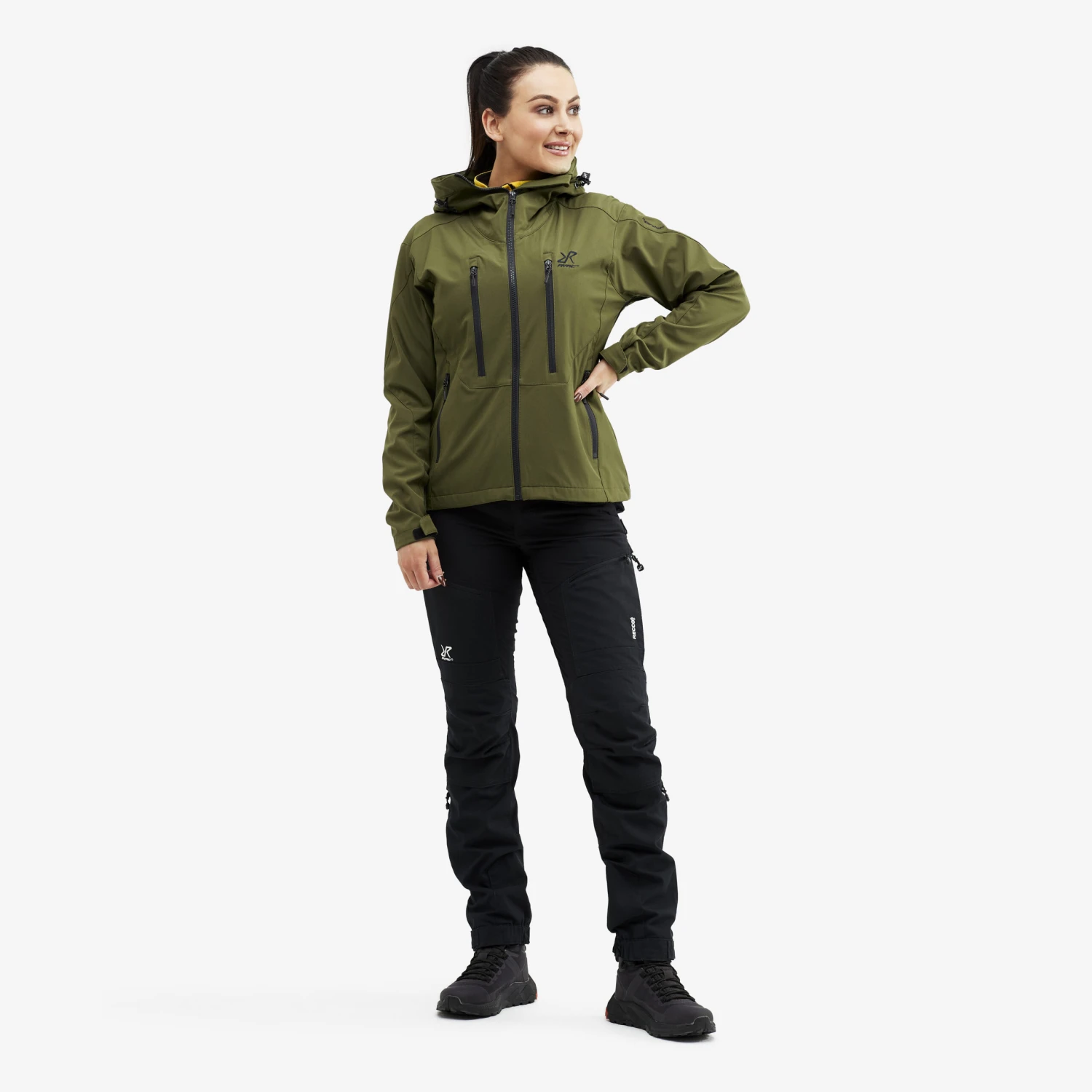 Trail Jacket Women Dark Olive 4 Trail Jacket Women Dark Olive - Image 2