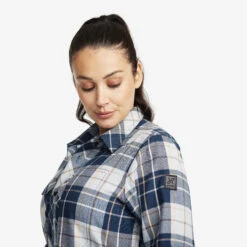 Flannel Shirt Women Moonlit Ocean/Blueberry 13 Flannel Shirt Women Moonlit Ocean/Blueberry -KIN Clothing Style Shop 225fffe4 60d8 4f93 81fa 277fd38e4b1d
