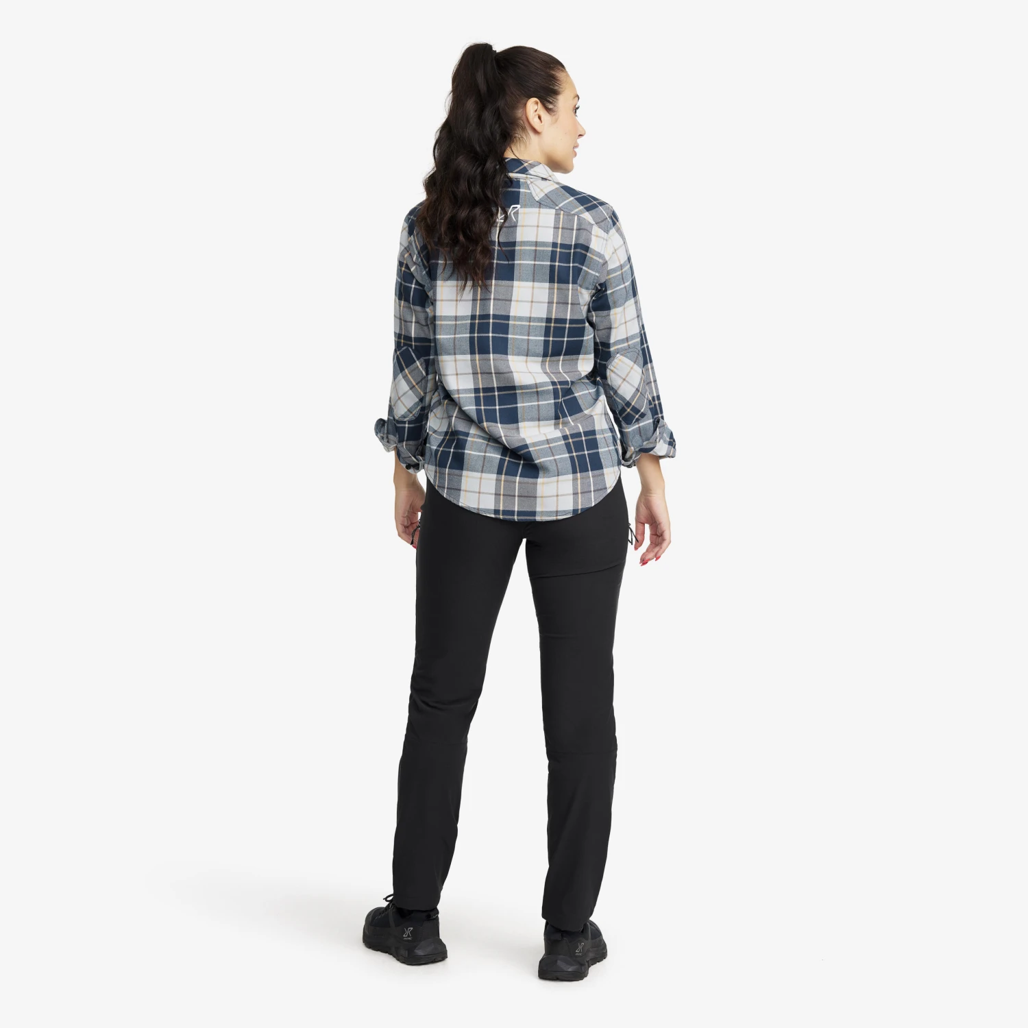 Flannel Shirt Women Moonlit Ocean/Blueberry 5 Flannel Shirt Women Moonlit Ocean/Blueberry - Image 3
