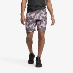 Boarderline Shorts Men Mauve Palm