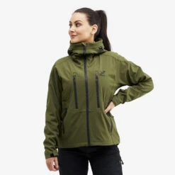 Trail Jacket Women Dark Olive
