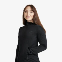 Waffle Hoodie Women Black -KIN Clothing Style Shop 2cde7203 7867 4bbd bd2b c0e7ae637f71
