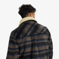 Lumber Jacket Men Mud/Black -KIN Clothing Style Shop 2ec40d00 de7b 4e95 9bf9 8b9e462062b1