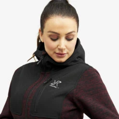 Wander Pro Wool Hoodie Women Bison Red -KIN Clothing Style Shop 3287dfe1 6a27 4886 a052 0bedeae2143e