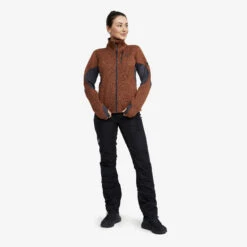 Fusion Fleece Women Copper Brown -KIN Clothing Style Shop 35947911 02fa 4487 8260 7f19300b32a9