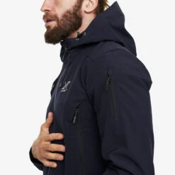 Reckon Softshell Jacket Men Peacemaker Blue -KIN Clothing Style Shop 3dac3b87 b060 4408 95a8 b258b3728984