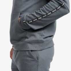 Lounge Logo Hoodie Men Turbulence Blue -KIN Clothing Style Shop 3e737fad 44e8 468f 95ad be2201598be6