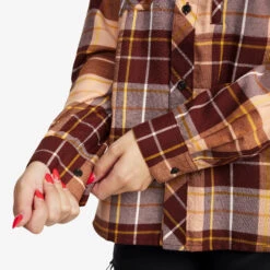 Flannel Shirt Women Toasted Nut -KIN Clothing Style Shop 47e52219 5ecf 4eb7 8699 0dc322c20732