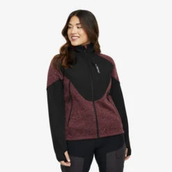 Tornado Fleece Women Vintage Rose