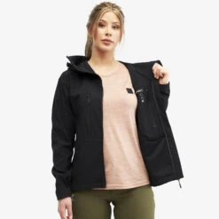 Trail Jacket Women Black Edition -KIN Clothing Style Shop 4bd68b67 3172 44e6 9e58 1dbc32028627
