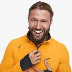 Trekker Fleece Men Radiant Yellow -KIN Clothing Style Shop 50b0b7a1 8af5 407e 8bfd d174e013b8ec