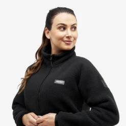 Sherpa Fleece Women Caviar -KIN Clothing Style Shop 5814c14b 1db9 4dab b339 355615484ad5