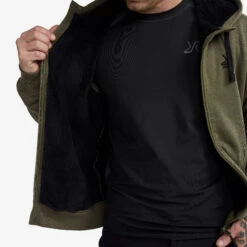 Pile Lined Hoodie Men Grape Leaf -KIN Clothing Style Shop 58e47426 3522 4b0a 951e b5208da6b9d2