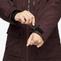 Outdoor Parka Women Dark Vintage Rose -KIN Clothing Style Shop 5be07db6 6e48 4b28 a6a7 dd9005693cf0