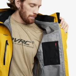 Silence Proshell Jacket Men Lemon Curry -KIN Clothing Style Shop 5c26cf61 52c5 4745 a70a b7e1828ad202