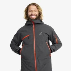 Atlas 3L Ski Jacket Men Anthracite -KIN Clothing Style Shop 60487c6b 300f 480e 85f0 59f062fcda77