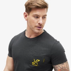 Fat Graphic Tee Men Obsidian/Lemon Curry -KIN Clothing Style Shop 62691995 5cc3 41c8 bbaa 76faa4a5d89c