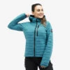 Flex Down Jacket Women Ocean Depth -KIN Clothing Style Shop 649f2206 b8b1 4ef8 aca3 521fc5993eaa
