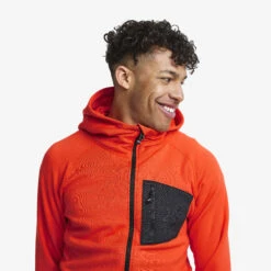 Illusion Hoodie Men Mandarin Red -KIN Clothing Style Shop 6f15cfb5 aee0 4b75 a53c 550cc9329004