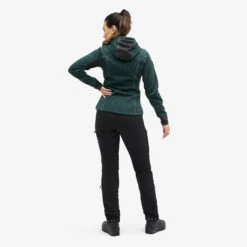 Fusion Hoodie Women Deep Teal -KIN Clothing Style Shop 6fde1950 f44e 49f9 a4fd 518302215540