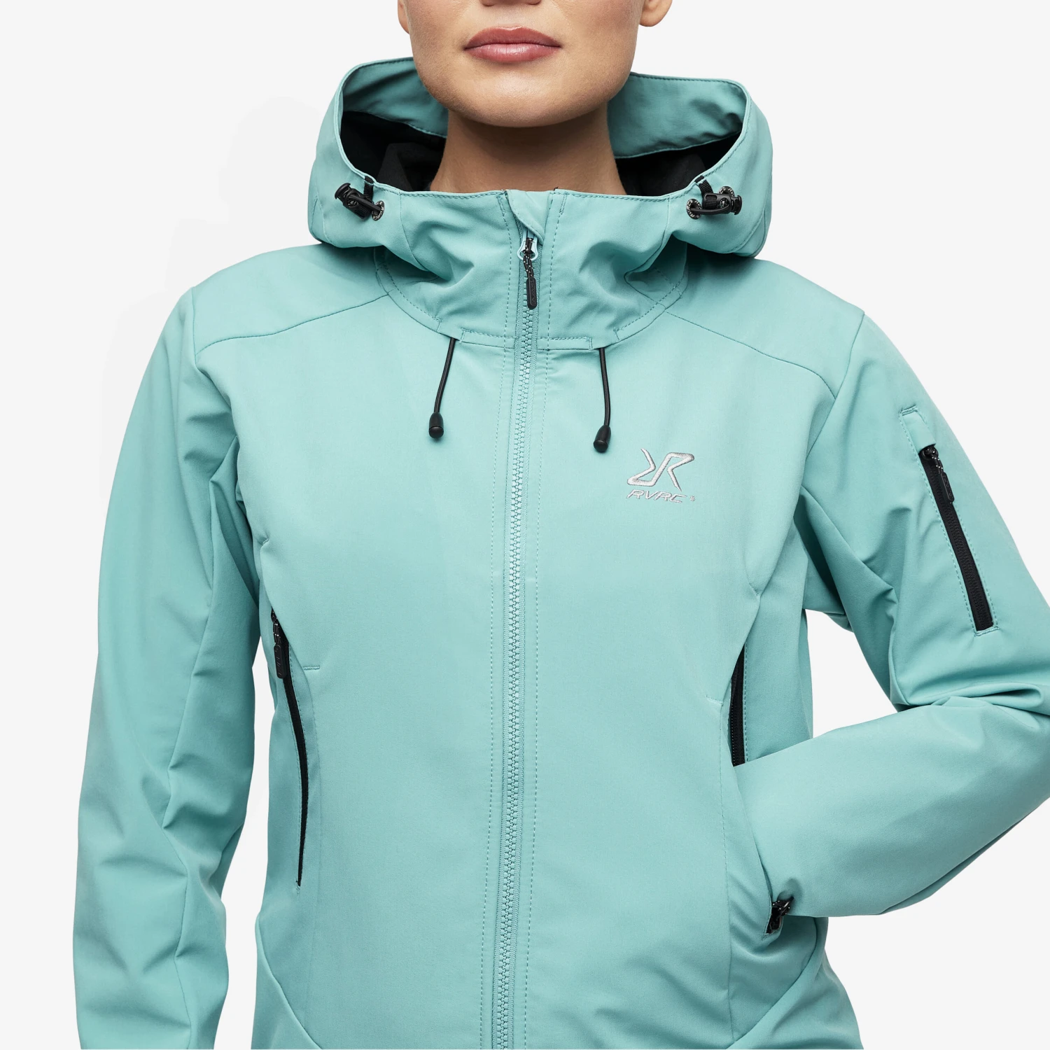 Reckon Softshell Jacket Women Porcelain 7 Reckon Softshell Jacket Women Porcelain - Image 5