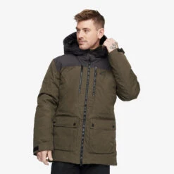 Outdoor Parka Men Mud