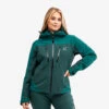 Silence Proshell Jacket Women Deep Teal 2.0 -KIN Clothing Style Shop 77c44016 33c8 4cfb 8727 b12c88579f47
