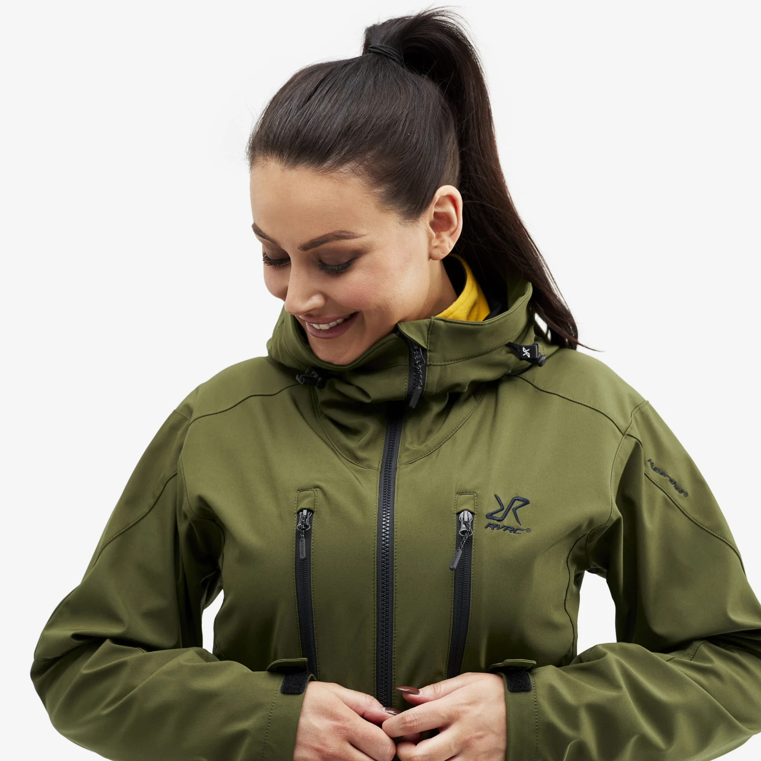 Trail Jacket Women Dark Olive 6 Trail Jacket Women Dark Olive - Image 4