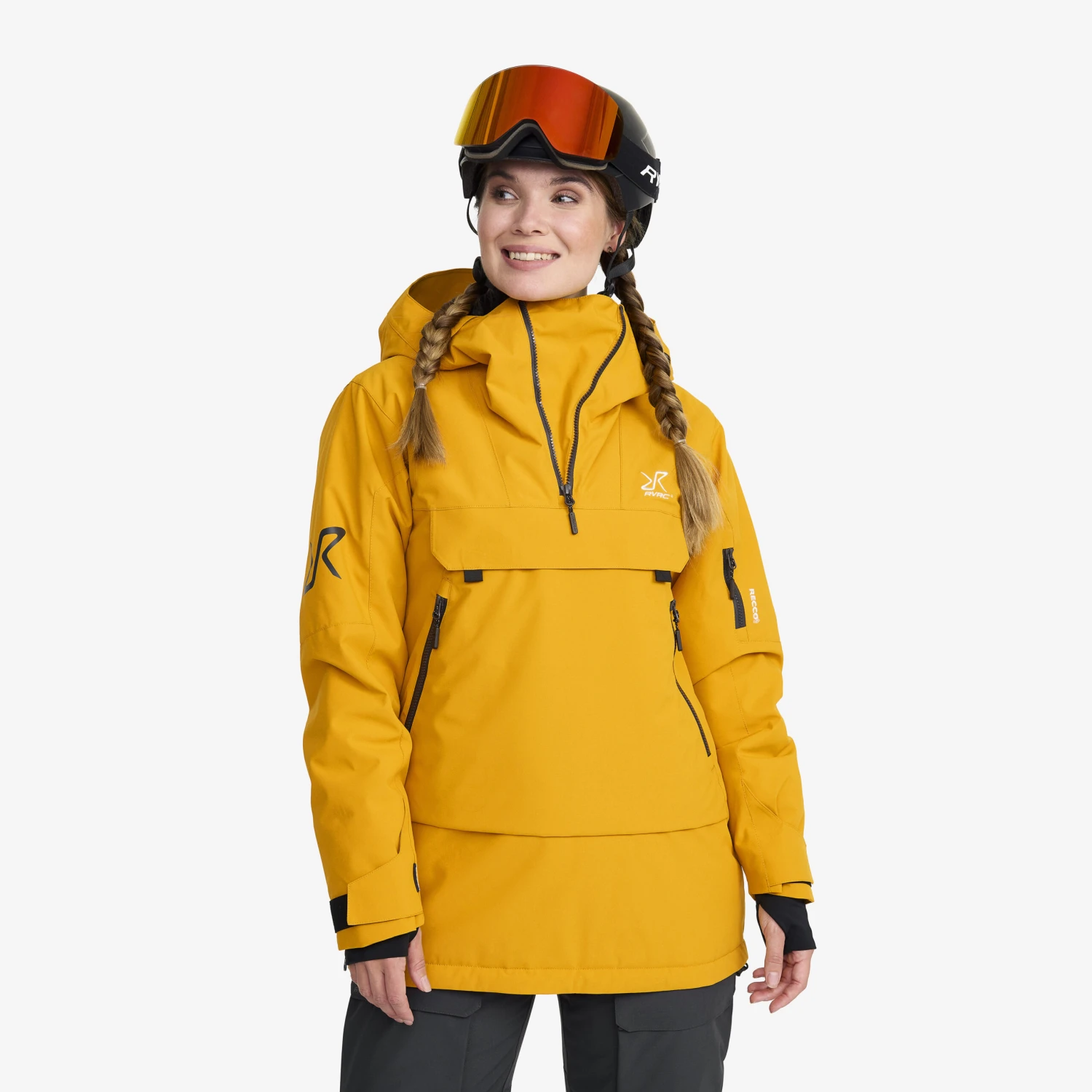 Halo 2L Insulated Ski Anorak Women Golden Yellow 3 Halo 2L Insulated Ski Anorak Women Golden Yellow