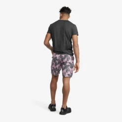 Boarderline Shorts Men Mauve Palm -KIN Clothing Style Shop 7c866bcc 1eb5 495d 89bb 1e113b98b3d8