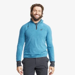 Trekker Fleece Men Saxony Blue