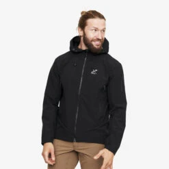 Reckon Softshell Jacket Men Black