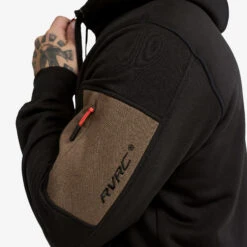 Pile Lined Hoodie Men Black -KIN Clothing Style Shop 8970738c 7d28 4d16 969e dbc409a835ff