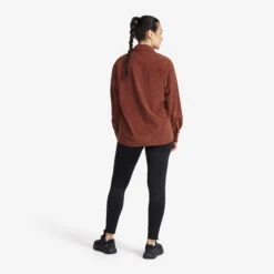 Cord Shirt Women Smoked Paprika -KIN Clothing Style Shop 8e759991 6324 4b46 9d1e f724a0f6db22