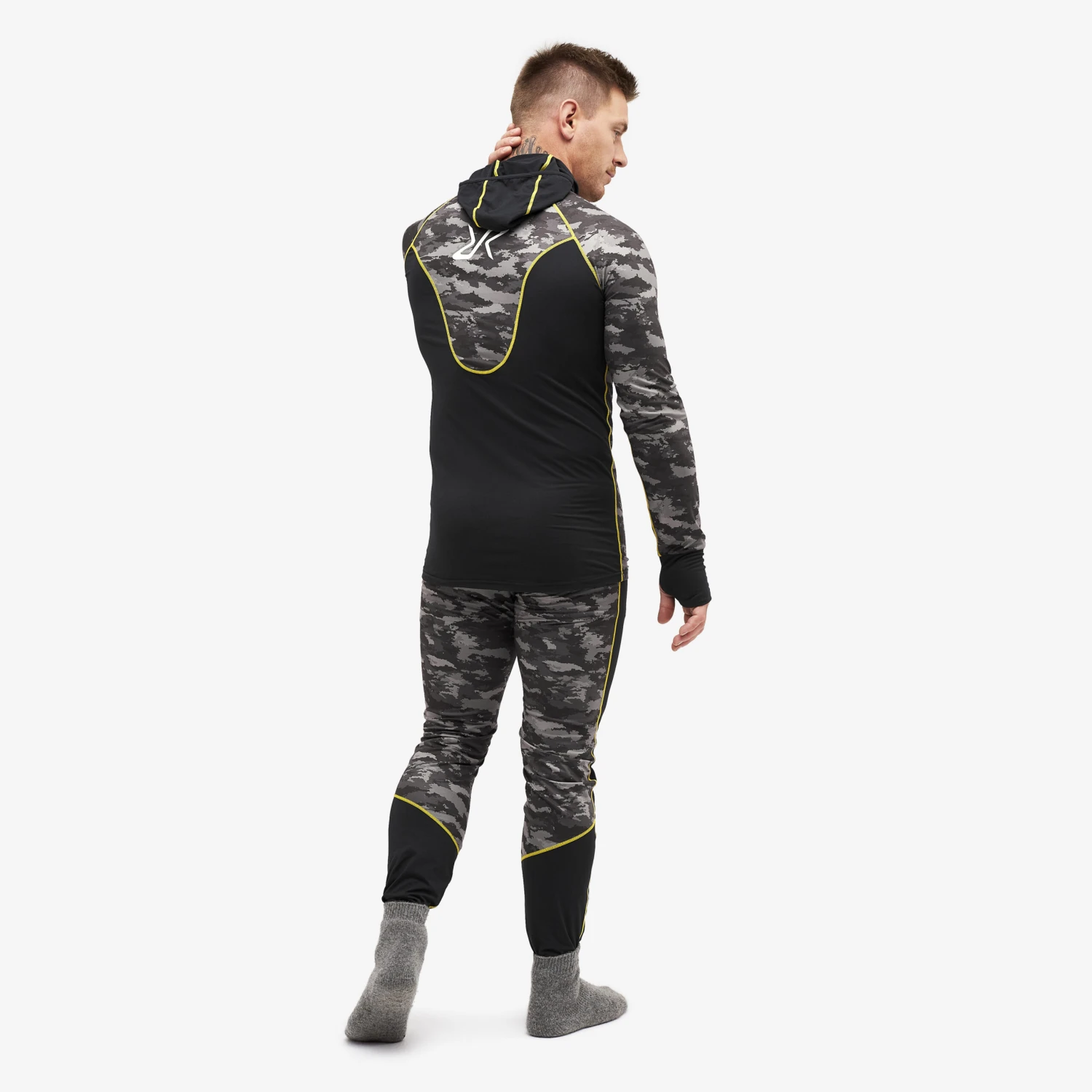 Sneaky Balaclava Base Layer Set Men Smokey Camo 3 Sneaky Balaclava Base Layer Set Men Smokey Camo - Image 2