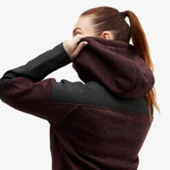 Tornado Hoodie Women Burgundy -KIN Clothing Style Shop 9310e2f9 9d40 4f2f bf39 e19c2a011e97