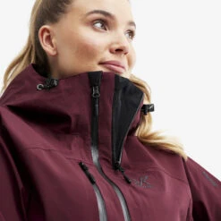 Cyclone Rescue Jacket 2.0 Women Burgundy -KIN Clothing Style Shop 98ddfdc0 d91f 47a1 a25b 06fa1636d58d