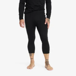 Mount Merino 3/4 Trousers Men Black