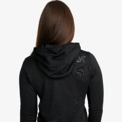 Waffle Hoodie Women Black -KIN Clothing Style Shop 9f80b857 aa2c 4a8c b4de ab7c7c4b1267