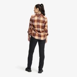 Flannel Shirt Women Toasted Nut -KIN Clothing Style Shop a1152f99 e1fb 4768 acee 8741fd5c7a28